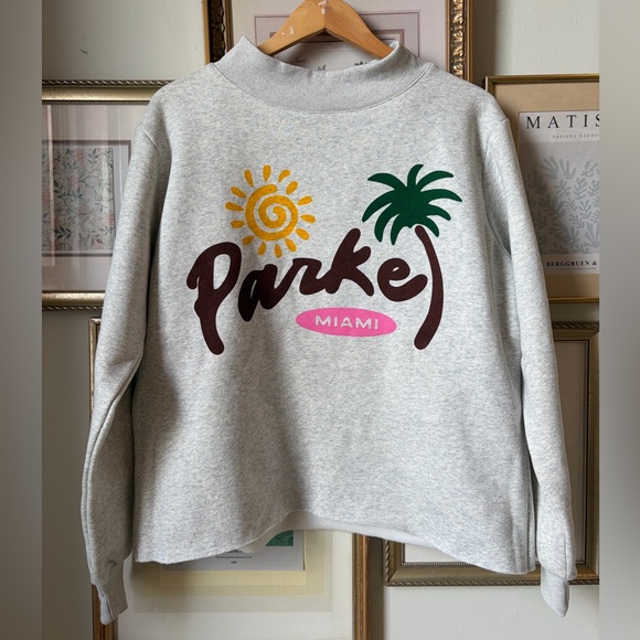 Parke mockneck Miami pop up edition Brand new never worn, size S/M - Picture 3 of 9